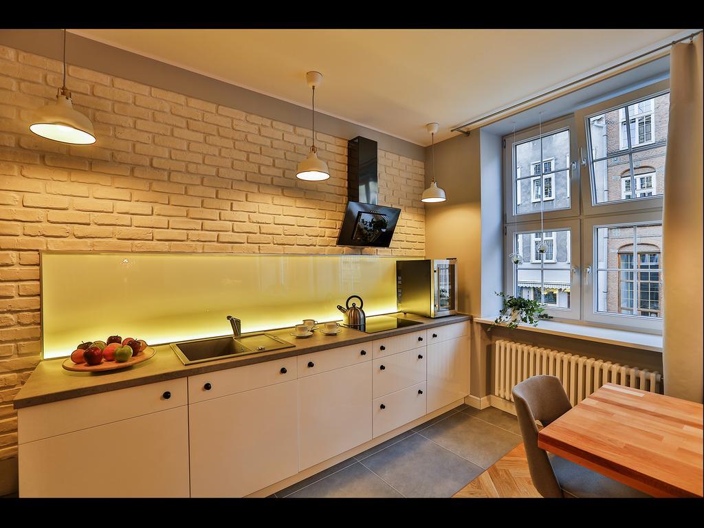 Apartament Bursztynowy Mariacka Old Town 그단스크 객실 사진
